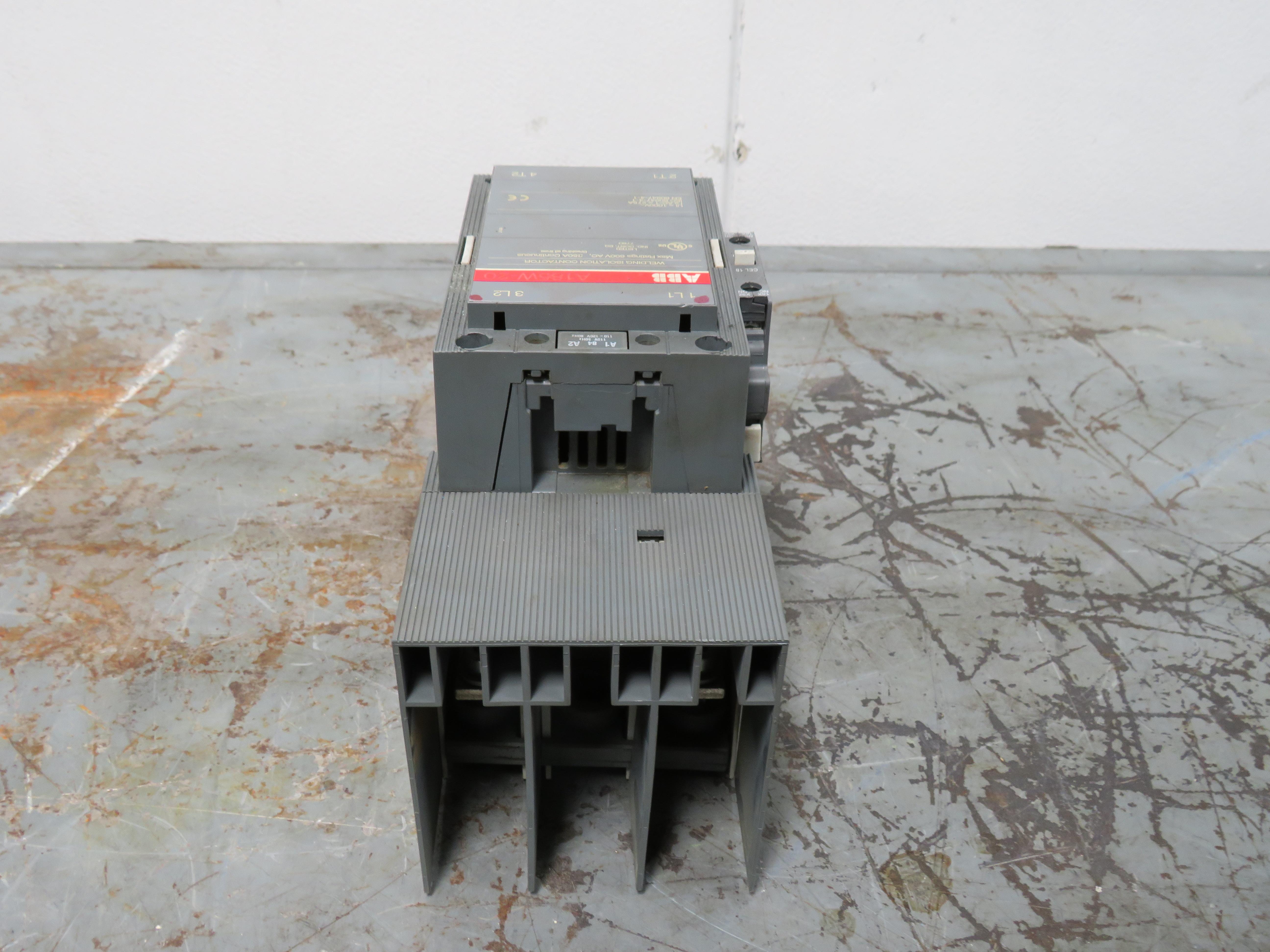 ABB A185W20 Welding Isolation Contactor 250 Amp T159118 eBay